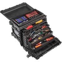 Gen 2 Mobile Tool Chest, 24" W, 6 Drawers, Black Nia-Chem Ltd.