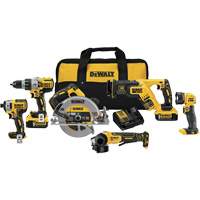 Trousse combin&eacute;e de 6 outils Max XR sans balai, Lithium-ion, 20 V Nia-Chem Ltd.