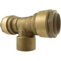 Quickline Air Piping Tee Connect, Brass, 1/2" Nia-Chem Ltd.