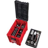 Packout Compact Tool Box, 10" x 16-1/5" x 13", Black/Red Nia-Chem Ltd.