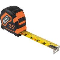Tape Measure with Belt Clip, 25', 1/16" Graduations Nia-Chem Ltd.