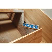 Niveau torpille, 10" lo, Aluminium, 1 fioles, Magn&eacute;tique Nia-Chem Ltd.