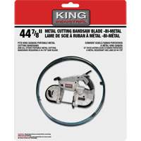 Band Saw Blade, Bi-Metal, 44-7/8" L x 1/2" W x 0.02" Thick, 10-14 TPI Nia-Chem Ltd.