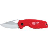 Compact Folding Knife, 2-1/2" Blade, Stainless Steel Blade, Metal Handle Nia-Chem Ltd.
