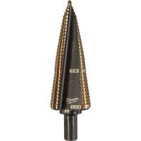 Step Drill Bit, 7/8"/#9 - 1-1/8"/#9 , 1/32" Increments, High Speed Cobalt Nia-Chem Ltd.