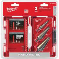 Step Drill Bit Set, 3 Pieces, High Speed Cobalt Nia-Chem Ltd.