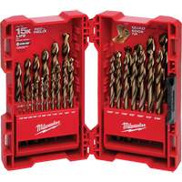 Red Helix Drill Bit Set, 29 Pieces, Cobalt Nia-Chem Ltd.
