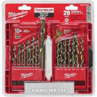 Red Helix Drill Bit Set, 29 Pieces, Cobalt Nia-Chem Ltd.