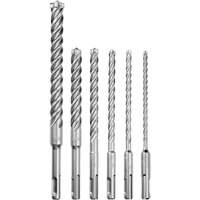 MX4 4-Cutter Rotary Hammer Drill Bit Kit, 6 Pieces, Carbide Nia-Chem Ltd.