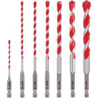 Large Shockwave Hammer Drill Bit Kit, 7 Pieces, Carbide Nia-Chem Ltd.