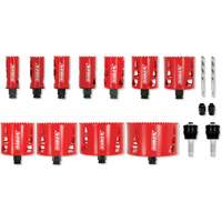 Plumber's Bi-Metal Hole Saw Set, 17 Pieces Nia-Chem Ltd.