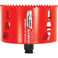 Wood & Metal Hole Saw, 4-1/4", 2-3/8" Depth of Cut, Carbide Nia-Chem Ltd.