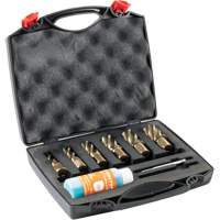 Ensemble de fraises annulaires &agrave; carotter SST, Bronze, Profondeur de la coupe de 1", Tige 3/4" Nia-Chem Ltd.