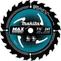 Carbide-Tipped Max Efficiency Framing Circular Saw Blade, 7-1/4", 24 Teeth, Wood Use Nia-Chem Ltd.