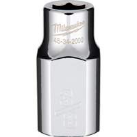 SAE Socket with Four Flat Sides, 3/8", 1/2" Drive, 6 Points Nia-Chem Ltd.