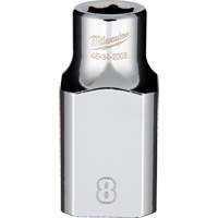 Metric Socket with Four Flat Sides, 8 mm, 1/2" Drive, 6 Points Nia-Chem Ltd.