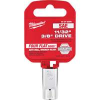 SAE Socket with Four Flat Sides, 11/32", 3/8" Drive, 6 Points Nia-Chem Ltd.