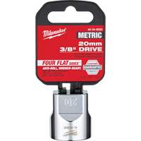 Metric Socket with Four Flat Sides, 20 mm, 3/8" Drive, 6 Points Nia-Chem Ltd.
