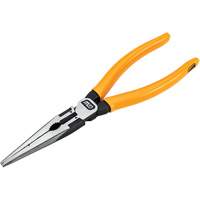 Pitbull Dipped Handle Long Nose Pliers, 8" L Nia-Chem Ltd.