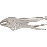 Locking Pliers with Wire Cutter, 5" Length, Curved Jaw Nia-Chem Ltd.