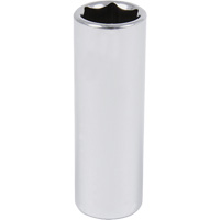 Chrome Socket, 9/16", 3/8" Drive, 6 Points, Deep Nia-Chem Ltd.