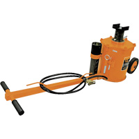 Cric pneumatique pour usage intensif, Capacit&eacute; de 10 tonne(s), 18" - 52" h Nia-Chem Ltd.