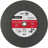 Meule &agrave; tronçonner PowerPlus A24R, 12" x 1/8", Arbre de 20 mm, Type 1, 6600 Tr/min Nia-Chem Ltd.