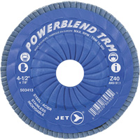 PowerBlend Trimmable Flap Disc, 5" x 7/8", Type 29, Z40 Grit, Zirconia Alumina Nia-Chem Ltd.