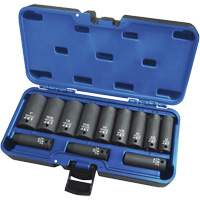 PS1238D Jeux - douilles, 12 Mcx, Chocs, Prise de 3/8", Profond Nia-Chem Ltd.