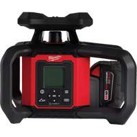 M18™ Red Exterior Dual Slope Rotary Laser Level Kit with Receiver & Remote, 4000' (1219.2 m) UAW810 | Nia-Chem Ltd.