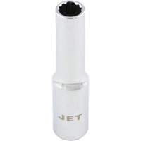Chrome Socket, 4 mm, 1/4" Drive, 12 Points, Deep Nia-Chem Ltd.