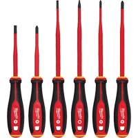 Insulated Slim Tip Screwdriver Set, 6 Pcs., Magnetic Nia-Chem Ltd.