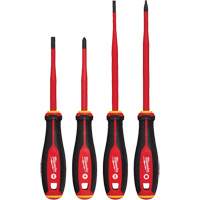 Insulated Slim Tip Screwdriver Set, 4 Pcs., Magnetic Nia-Chem Ltd.