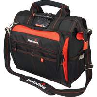 Lighted Technician's Tool Bag, Ballistic Polyester, Black/Red Nia-Chem Ltd.