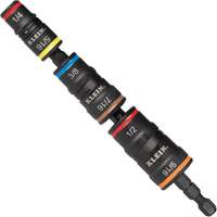 7-in-1 Flip Socket Set, 8 Pcs, Impact, 1/4'' Drive Size Nia-Chem Ltd.