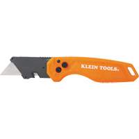 Folding Utility Knife, 1" Blade, Steel Blade, Plastic Handle Nia-Chem Ltd.
