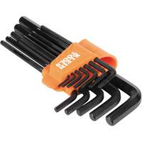 L-Style Long Hex Key Set, 12 Pcs., Imperial Nia-Chem Ltd.