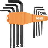 L-Style Long Ball-End Hex Key Set, 10 Pcs., Metric Nia-Chem Ltd.