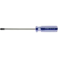 Blue Transparent Striped Philips Screwdriver, #3, Plastic Handle Nia-Chem Ltd.