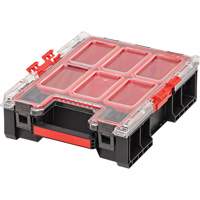 Organisateur moyen haut avec bacs Arx, 10-2/5" x 14-3/10" x 4-1/5", Noir Nia-Chem Ltd.