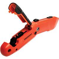 Auto-Retracting Safety Knife, 1", Steel, Aluminum Handle Nia-Chem Ltd.