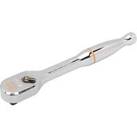 120XP Full Polish Chrome Teardrop Ratchet, 1/4" Drive, Ergonomic Handle Nia-Chem Ltd.