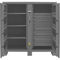 Armoire de rangement pour le chantier, Acier, 59 pi³, Gris Nia-Chem Ltd.