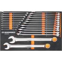 12-Point Long Pattern Combination Metric Wrench Set in Foam Storage Tray, Open-Ended, 24 Pieces, Metric Nia-Chem Ltd.