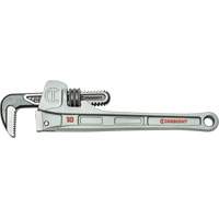 Slim Jaw Pipe Wrench, 1-9/10" Jaw Capacity, 10" Long, Powder Coated Finish, None Handle Nia-Chem Ltd.
