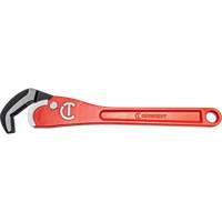 Self-Adjusting Steel Pipe Wrench, 2-1/2" Jaw Capacity, 16" Long, Powder Coated Finish, Non-Ergonomic Handle Nia-Chem Ltd.