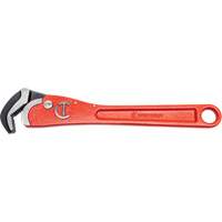 Self-Adjusting Pipe Wrench, 1-1/2" Jaw Capacity, 12" Long, Powder Coated Finish, Non-Ergonomic Handle Nia-Chem Ltd.