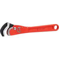 Self-Adjusting Pipe Wrench, 1-1/2" Jaw Capacity, 12" Long, Powder Coated Finish, Non-Ergonomic Handle Nia-Chem Ltd.