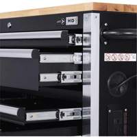 HDRC5212 Armoire mobile de s&eacute;rie HD, 12 tiroirs, 51-1/4" la x 21" p x 40-3/10" h, Noir Nia-Chem Ltd.