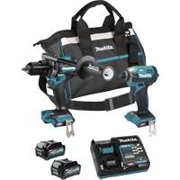 XGT Brushless 2-Tool Combo Kit, Lithium-Ion, 40 V Nia-Chem Ltd.